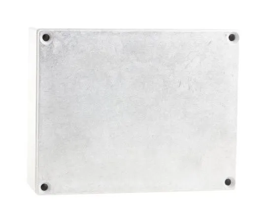 63-7499-90 Hammond Shallow Lid - Thin Wall, Die Cast Aluminium Enclosure, IP54, Shielded, 120 x 95 x 34mm 29830PSLA