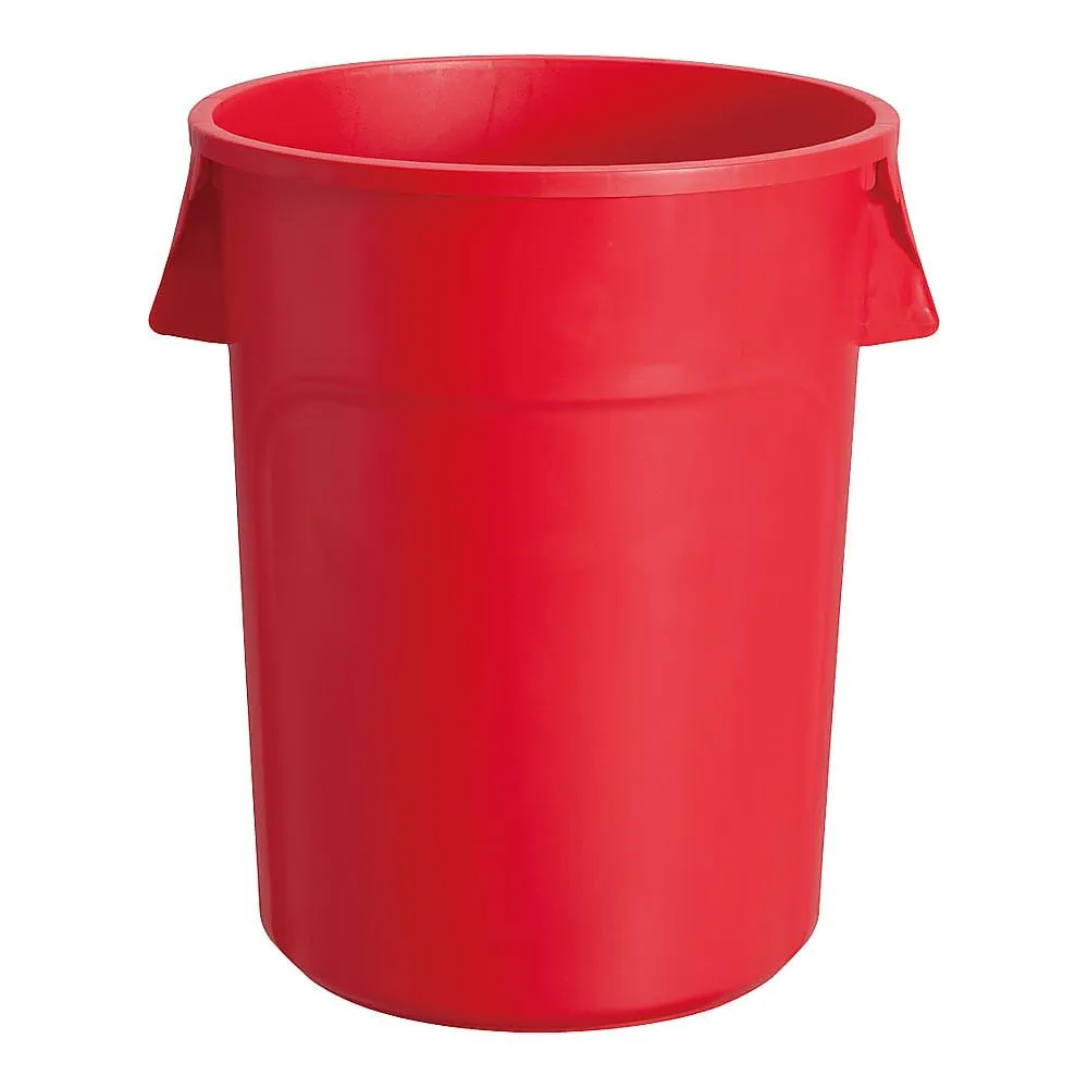 62-6615-48 Trust Round Container 208 L Red 1015