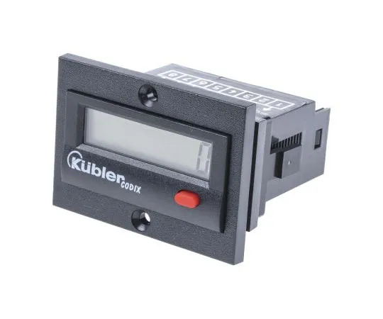 63-7540-57 Kubler 8 Digit, LCD, Digital Counter, 30Hz, 10 → 260 V ac/dc 6.130.012.863