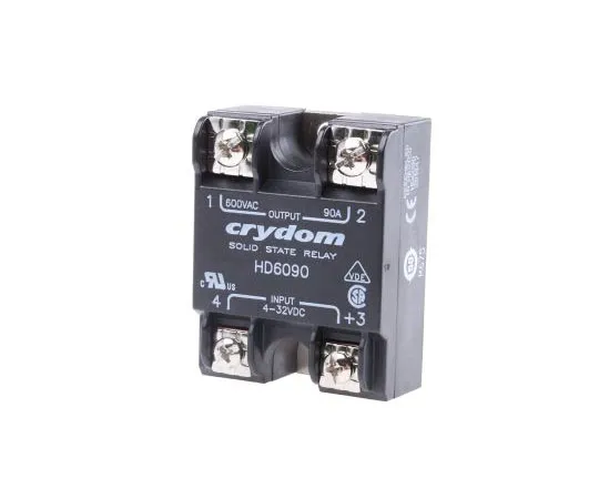 63-7471-52 Sensata / Crydom 90 A Solid State Relay, Zero Cross, Panel Mount, SCR, 660 V Maximum Load HD6090