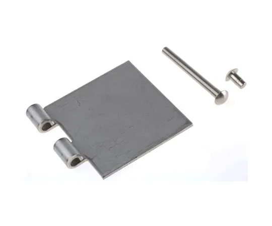 63-7501-22 Pinet Stainless Steel Butt Hinge, 80mm x 80mm x 3mm 52-2-3817