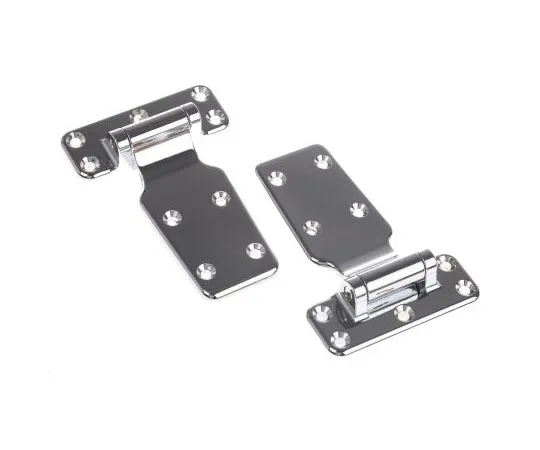 63-7498-03 Steinbach & Vollman Chrome Plated Zinc Flap Hinge Left, Right-Handed Screw, 80mm x 110.5mm x 15mm 3.50.0139.0