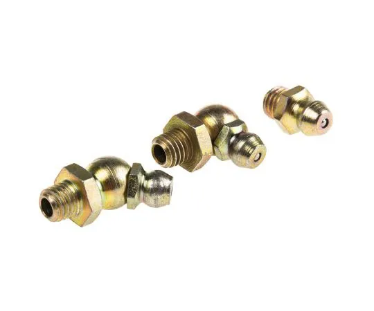 63-7417-20 RS PRO Grease Nipple Kit Contains H1 Straight 1/4 in BSF (x50); H2-45 1/4 in BSF (x50); H3-90 1/4 in BSF (x50); Box 195-4037