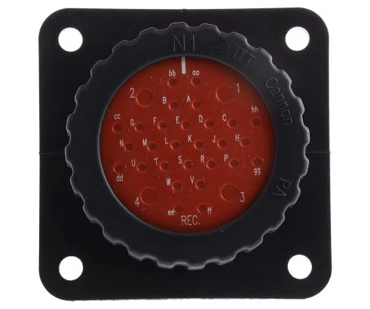 63-7461-31 ITT Cannon Neptune Circular Series Panel Mount Housing, 32 contacts Socket 192900-0072