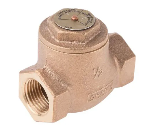 63-7464-13 RS PRO Bronze Single Non Return Valve 1/2 in BSPT 282-0828