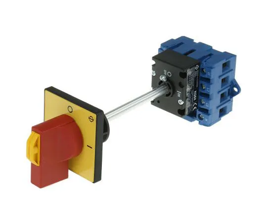 63-7515-98 4 Pole DIN Rail Non F***d Isolator Switch, 63 A, 22 kW, IP65 KG64B T204/GBA302 VE