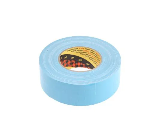 63-7440-19 3M Scotch 389 PE Coated Blue Cloth Tape, 50mm x 50m, 0.26mm Thick Y-389 BLEU CLAIR