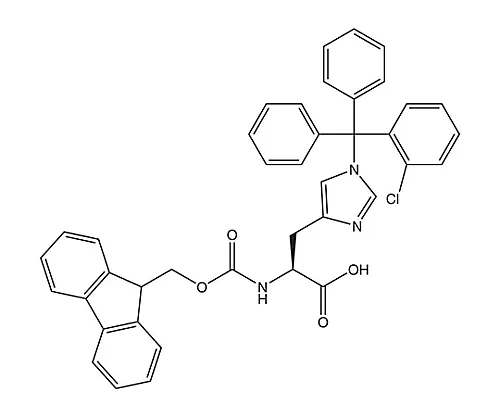61-0391-90　［Discontinued］Fmoc-His(Clt)-OH Novabiochem(R) 852371 25G　8.52371.0025