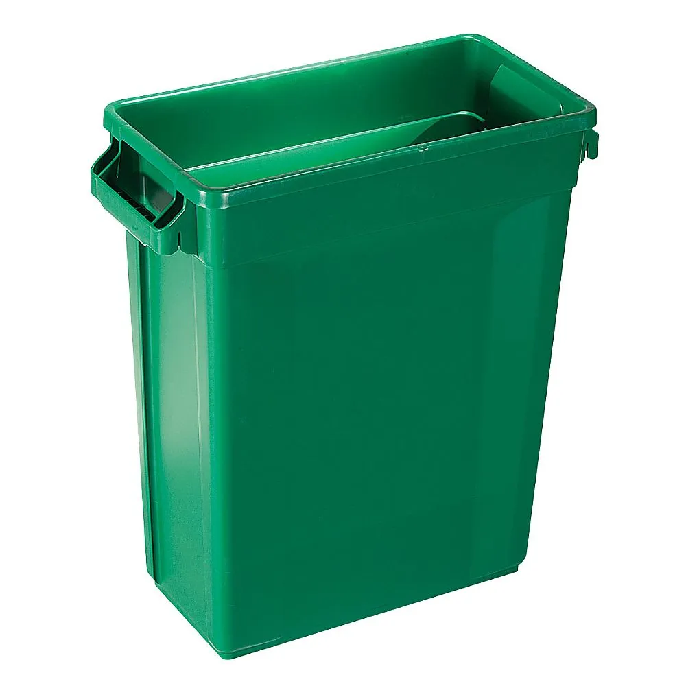 62-6615-92 Trust Slim Rectangle Container 60 L Green 1211