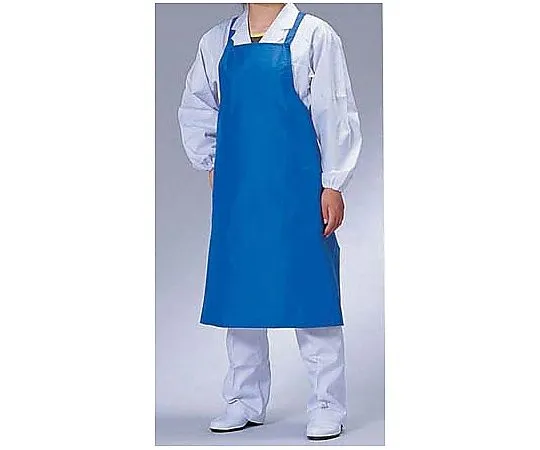 62-6629-80 Easy Dry Apron (For Washing) Blue D-1
