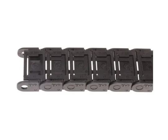 63-7517-32 Igus Cable Chain 7, e-chain Black, W37 mm x D15mm, L1m, 38 mm Min. B*** Radius Igumid G 07.30.038.0