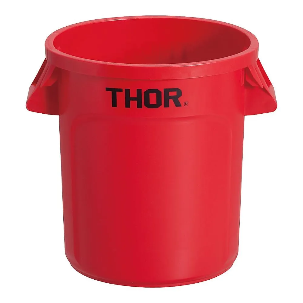 62-6615-23 Trust Round Container 38 L Red 1011