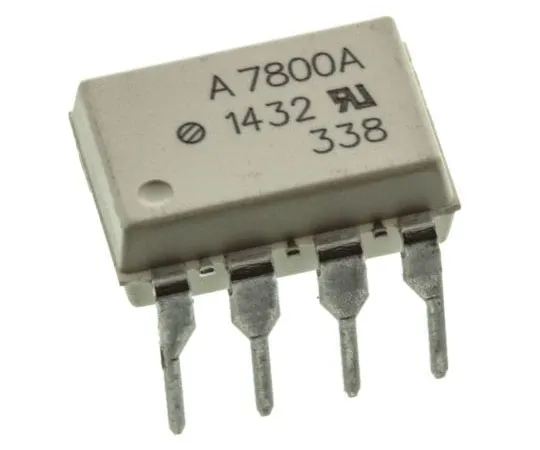 63-7358-65 HCPL-7800A-000E Broadcom, Isolation Amplifier, 5 V, 8-Pin PDIP HCPL-7800A-000E