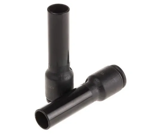 63-7492-09 Legris 3166 Pneumatic Straight Tube-to-Tube Adapter, Plug In 6 mm 3166 06 08
