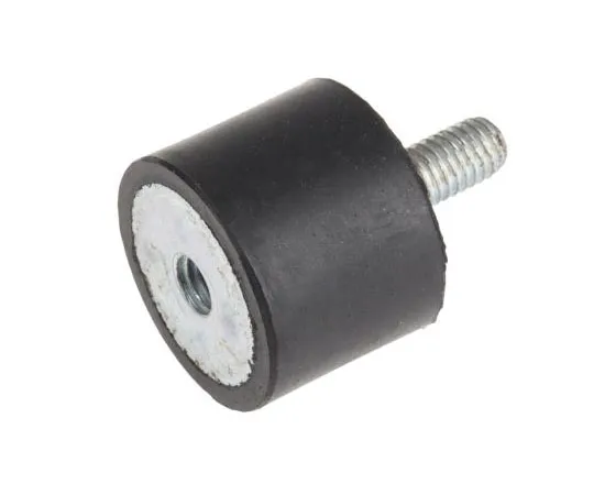 63-7392-38 RS PRO 15mm Shock Mount M5 20mm Diameter 17.7kg Compression Load, Male to Female Natural Rubber 171-2595