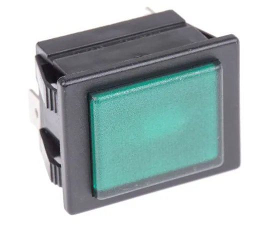 63-7473-44 Arcolectric Green neon Indicator, Tab Termination, 230 V ac, 30 x 22.1mm Mounting Hole Size C0480ALNAH