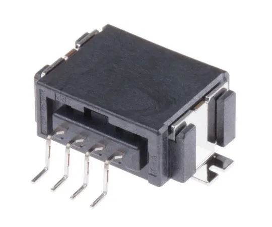 63-7365-14 JST CPT Series, 1 Row 4 Way Surface Mount Plug CPT Connector, with Solder Termination Method SM04B1-CPTK-1A-TB