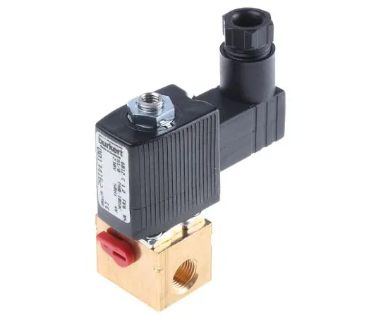 63-7482-90 Burkert Solenoid Valve 134162, 3 port , NC, 230 V ac, 1/8in 134162