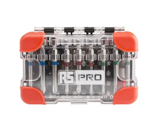 63-7373-91 RS Pro Driver Bit Set 71 pieces, Flat:4 mm, 5 mm, 6 mm, Hex:4 mm, 5 mm, 6 mm, Phillips:PH1, PH2, PH3, Pozi:PZ1, PZ2, 144-7954