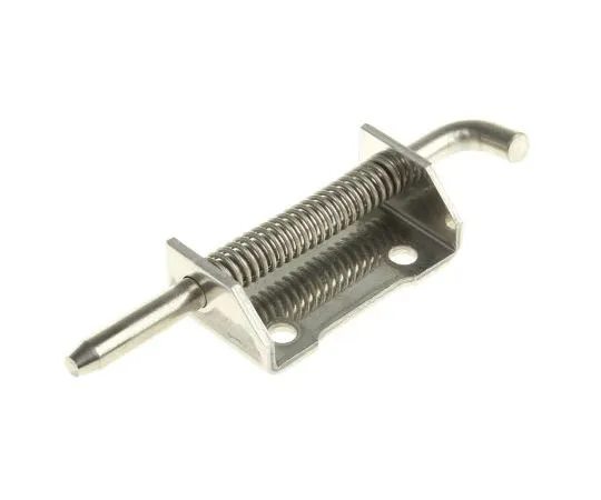 63-7501-25 Pinet Raw Stainless Steel Concealed, Spring-Action Hinge Right-Handed Bolt-on, 82mm x 21mm x 2.8mm 12-A-3862