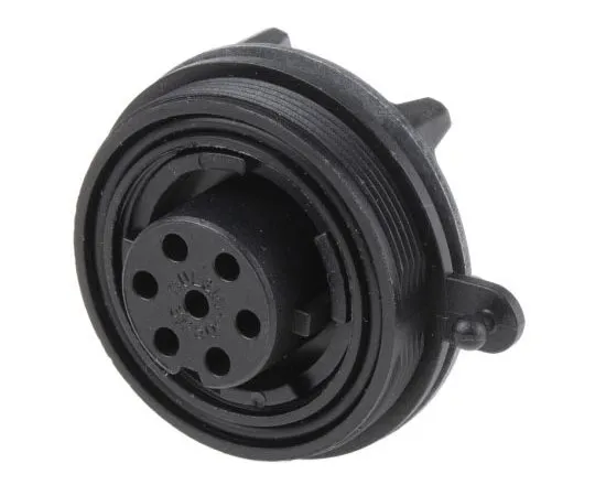 63-7461-45 Bulgin Standard Buccaneer Series Panel Mount Connector, 7 contacts Plug PX0744/S