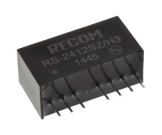 63-7356-64 Recom RS 2W Isolated DC-DC Converter Through Hole, Voltage in 9 → 36 V dc, Voltage out 12V dc RS-2412SZ/H3