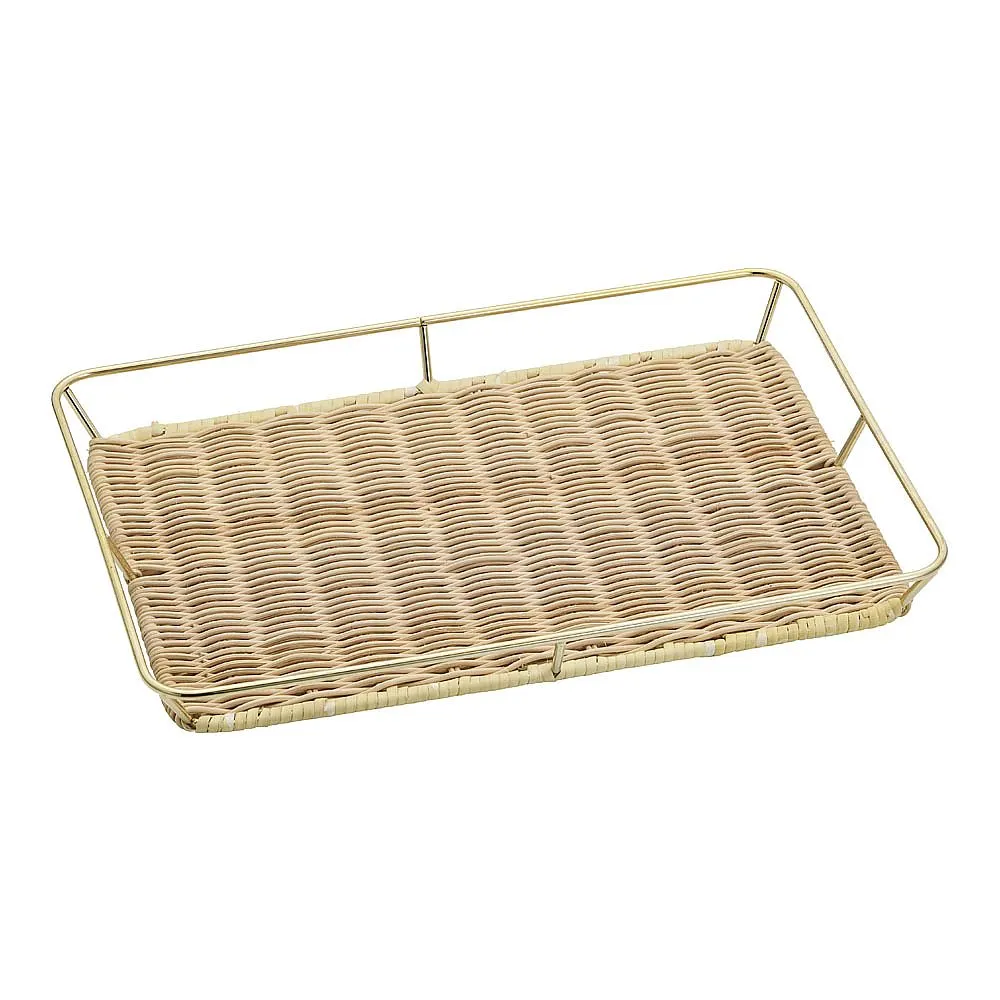 62-6581-09 Rattan Metallic Waxing Shallow Gold Plated WSN04