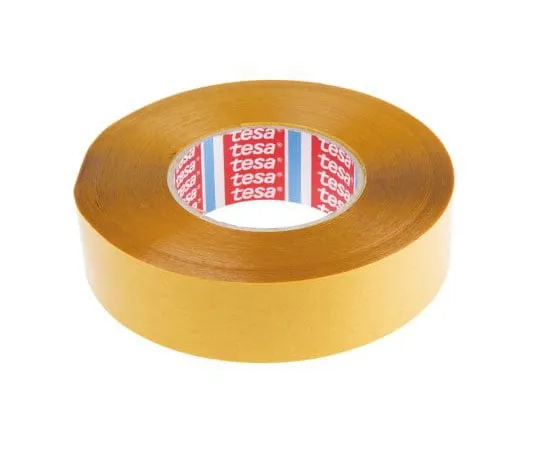 63-7514-58 Tesa Tesa 51970 Transparent Double Sided Plastic Tape, 38mm x 50m TESA51970 38MM