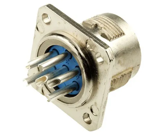 63-7467-07 Jaeger 6 Way Panel Mount MIL Spec Circular Connector Receptacle, Socket Contacts,Shell Size 1, MIL-DTL-5015 5366 060 06