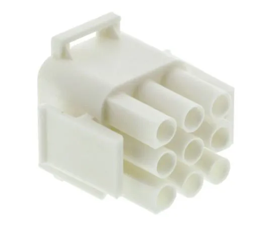 63-7365-74 TE Connectivity Universal MATE-N-LOK Male Connector Housing, 6.35mm Pitch, 9 Way, 3 Row 350720-1