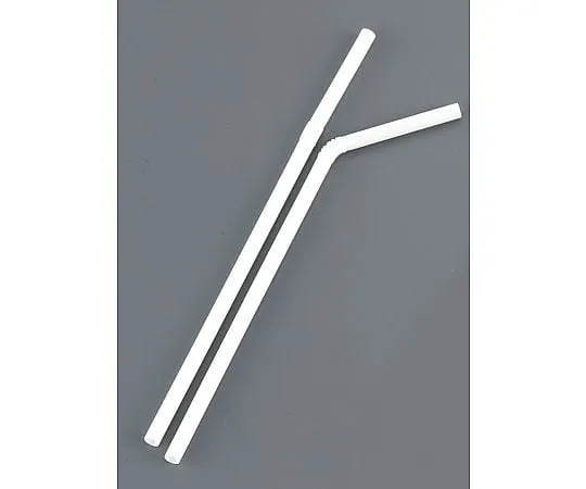 62-6538-74 Flex Straws Naked (500 Pieces) White 192402