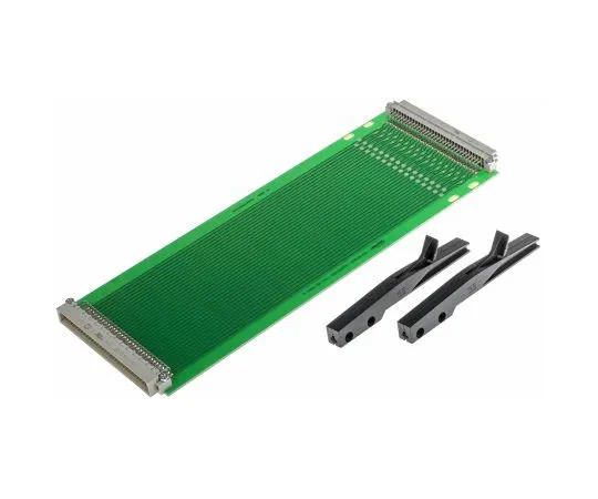 63-7382-05 64, 96 Way Double Sided DIN 41612 Ext***er Board Adapter Ext***er board FR4 281.6 x 100 x 1.6mm 159-6316