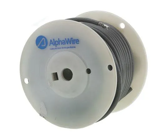 63-7390-32 Alpha Wire Grey PVC Cat5 Cable S/FTP, 30m Unterminated/Unterminated 9854C-30,5M