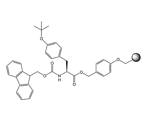 61-0402-30　［Discontinued］Fmoc-Tyr(Tbu)-Wang Resin (100-200 Mesh) 856019 1G　8560190001