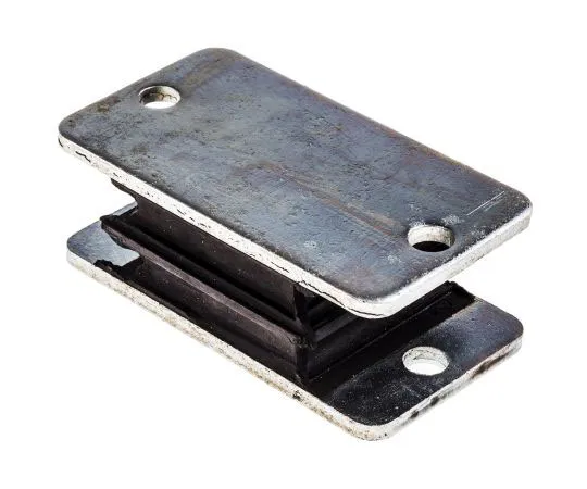 63-7392-77 RS Pro Rectangular Zinc Plated Steel Anti Vibration Mount 280 Compression Load ,108mm dia. Natural Rubber +100°C 171-2646