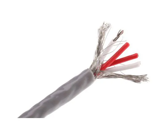 63-7528-98 Thermocouple Wire Type RTD, -10 → +80 °C 4 Core Screened PTFE Sheath 25m 407-1450