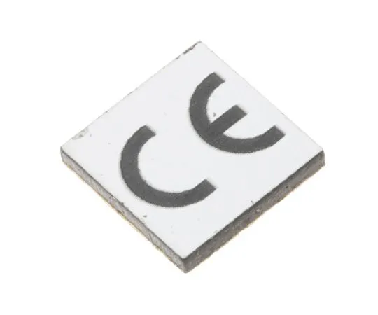 63-7534-93　RS PRO Adhesive Pre-Printed Adhesive Label-CE-. Quantity: 50　419-0135