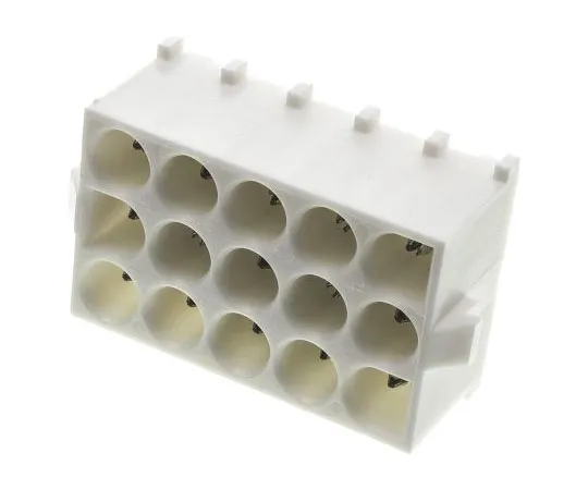 63-7462-89 TE Connectivity Universal MATE-N-LOK, 15 Way, Straight PCB Header 350714-1
