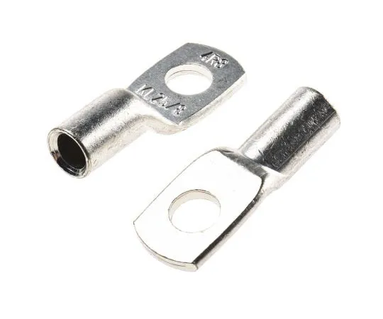 63-7525-56 Klauke Uninsulated Tubular Ring Terminal, M8 Stud Size, 25mm² to 25mm² Wire Size 4R8