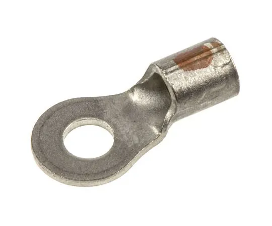 63-7383-24 TE Connectivity STRATO-THERM Series Crimp Ring Terminal, M4 (#8) Stud Size, 2.6mm² to 6.6mm² Wire Size 323745