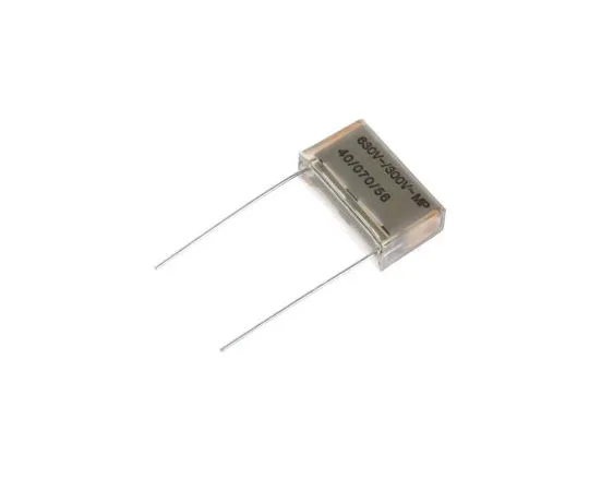 63-7533-09 KEMET Paper Capacitor 100nF 630V dc ±10% Tolerance PME261 Through Hole +100°C PME261EC6100KR30