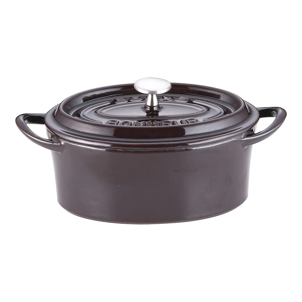 62-6349-06 Bon Bonaire Cocotte Oval 17 cm Obergin
