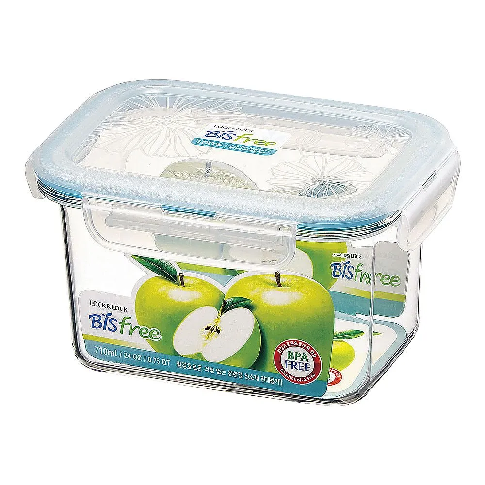 62-6389-96 L&L Tabletop Container Rectangles LBF512