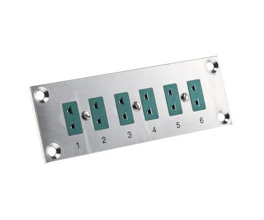 63-7531-37 Reckmann 6 Way Thermocouple Connection Panel for *** with Type K Thermocouple Type K, Miniature R9-1788