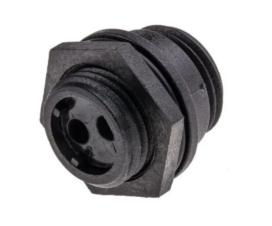 63-7538-27 Bulgin Buccaneer 400 Series Panel Mount Connector, 2 contacts Plug PX0412/02S