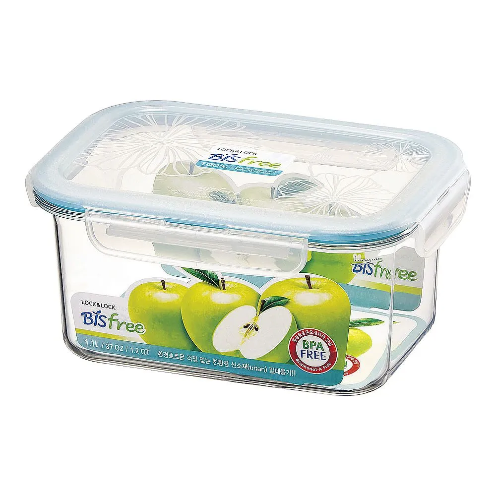 62-6389-98 L&L Tabletop Container Rectangles LBF532