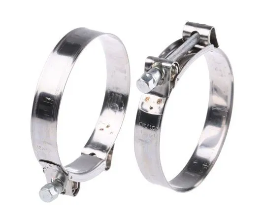 63-7457-69 RS PRO Stainless Steel, Zinc-Plated Steel (Bolt) Bolt Drive, 25mm Band Width, 112mm - 121mm Inside Diameter 265-0247