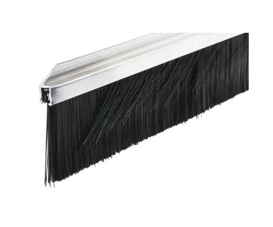 63-7491-95 RS PRO Aluminium, Nylon Black Brush Strip, 60mm x 13.2mm x 12mm 326-9959