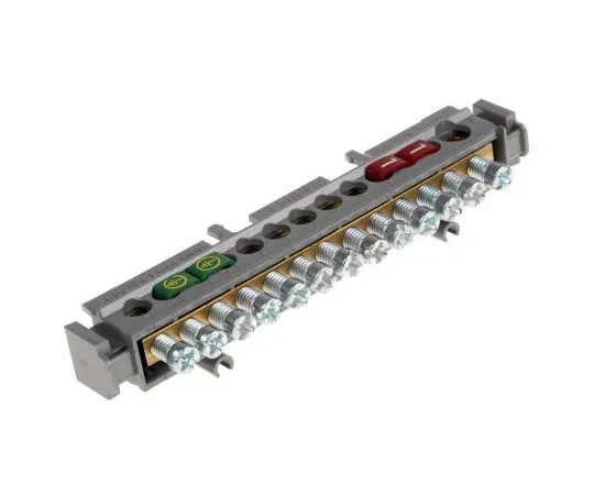 63-7461-52 Legrand Distribution Block, 1.5 → 16 mm², 6 → 25 mm², 13 Way, 100A, 400 V ac 0 048 24
