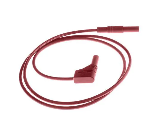 63-7500-35 Hirschmann Test & Measurement Test lead, 16A, 1000V ac/dc, Red, 1m Lead Length 934082101